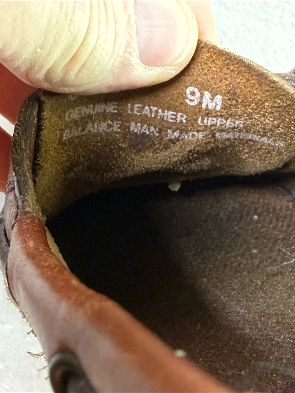 ⭐️Vtg Quoddy Men's Handsewn Leather Boat Shoes Moccasins Brown SZ 9M